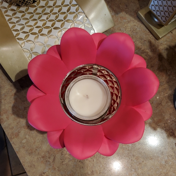 PINK PINEAPPLE SINGLE WICK CANDLE HOLDER - Picture 8 of 10
